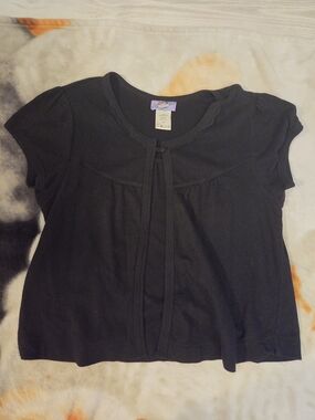 Off Limits - Vintage Y2k Short Sleeve Cardigan